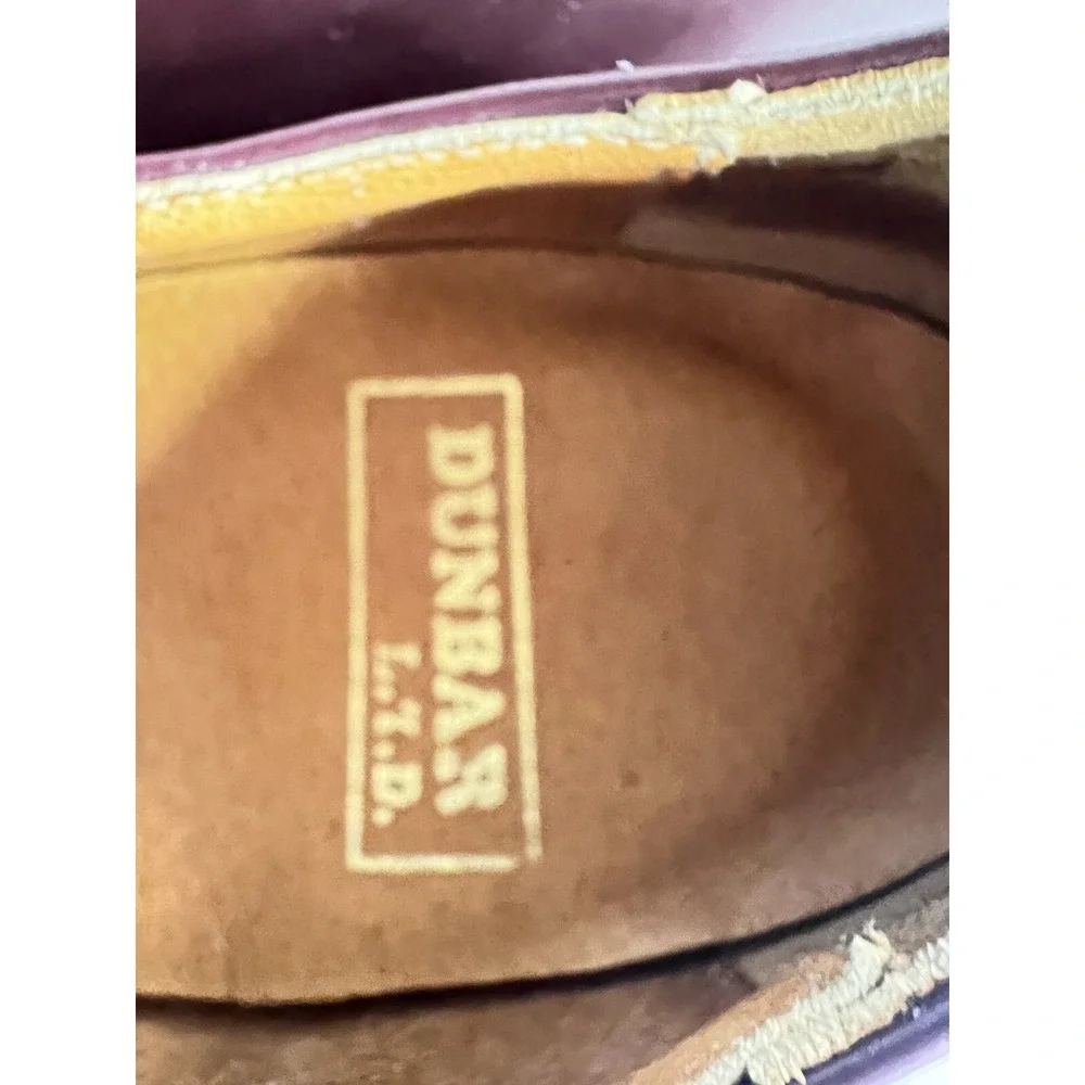 Dunbar Wingtip Brown Oxford Men's Dress Shoes Size‎ 9